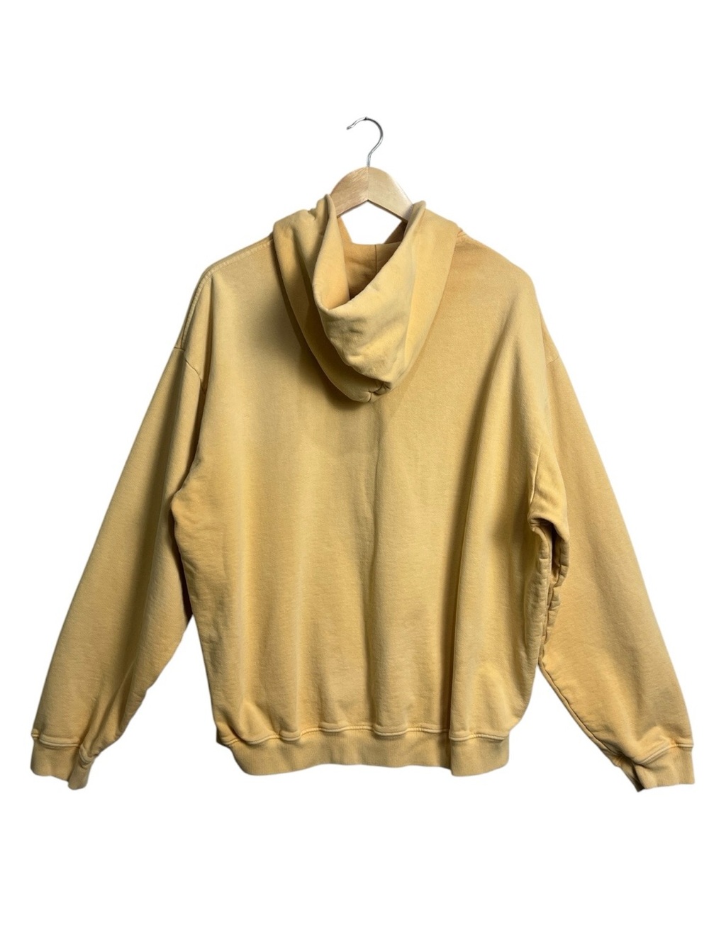 Pleasing Harry Styles Sunset Hoodie Yellow Organic Cotton Size L - Picture 2 of 4